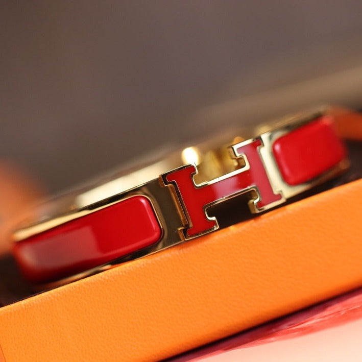 [Mystic]H BRACELET 12MM GOLD