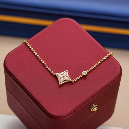 [Mystic]STAR 1 DIAMOND PINK GOLD BRACELET