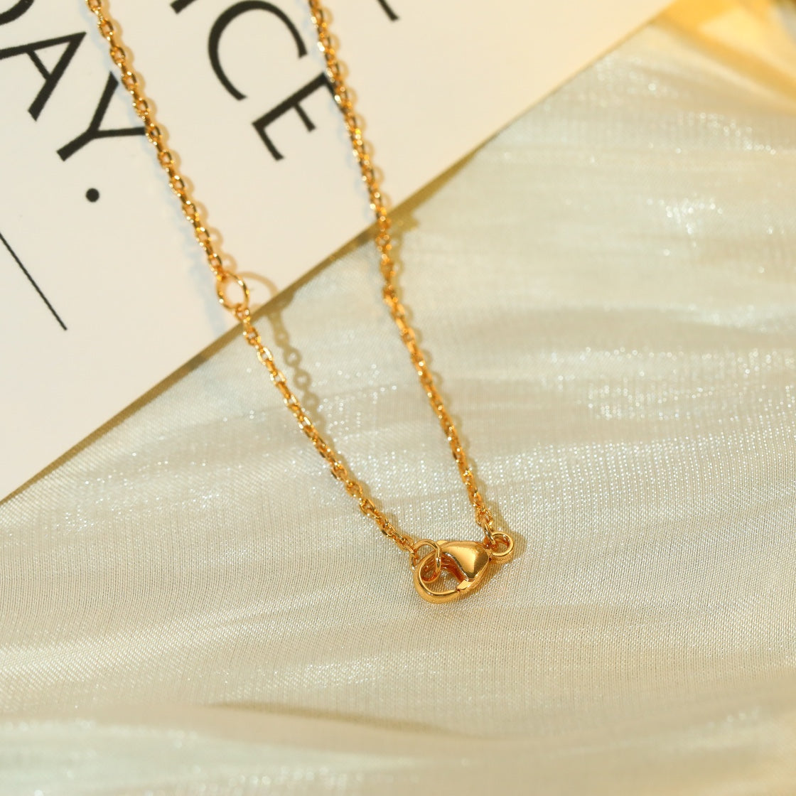 [Mystic]VOLT SILVER DIAMOND PEDANT NECKLACE