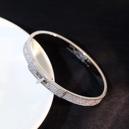 [Mystic]KELLY BRACELET DIAMOND PAVED