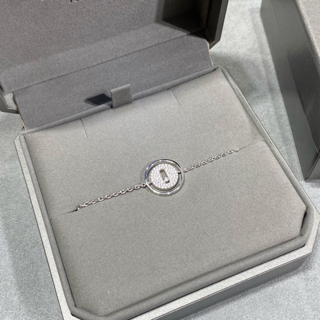 [Mystic ]Mystic  MOVE DIAMOND PAVED BRACELET