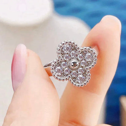 [Mystic]CLOVER DIAMOND RING