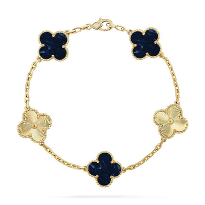 [Mystic]CLOVER 5 MOTIF PIETERSITE BRACELET COLLECTION