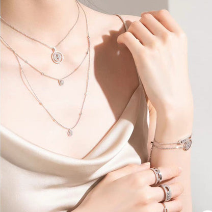 [Mystic ]Mystic  MOVER PM PAVED NECKLACE