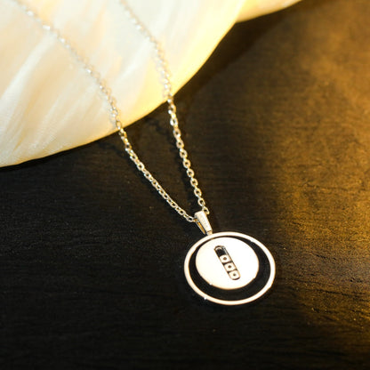 [Mystic ]Mystic  MOVE MM SILVER DIAMOND NECKLACE
