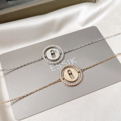 [Mystic ]Mystic  MOVE PAVED DIAMOND BRACELET