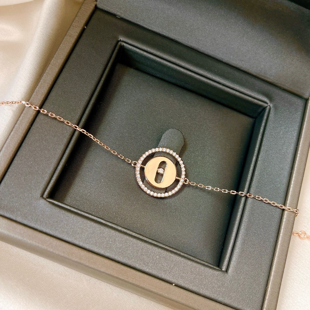 [Mystic ]Mystic  MOVE PAVED DIAMOND BRACELET