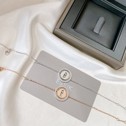 [Mystic ]Mystic  MOVE PAVED DIAMOND BRACELET