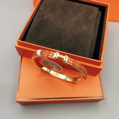 [Mystic]CLASSIC HM CLIC RED 8MM ENAMEL BRACELET