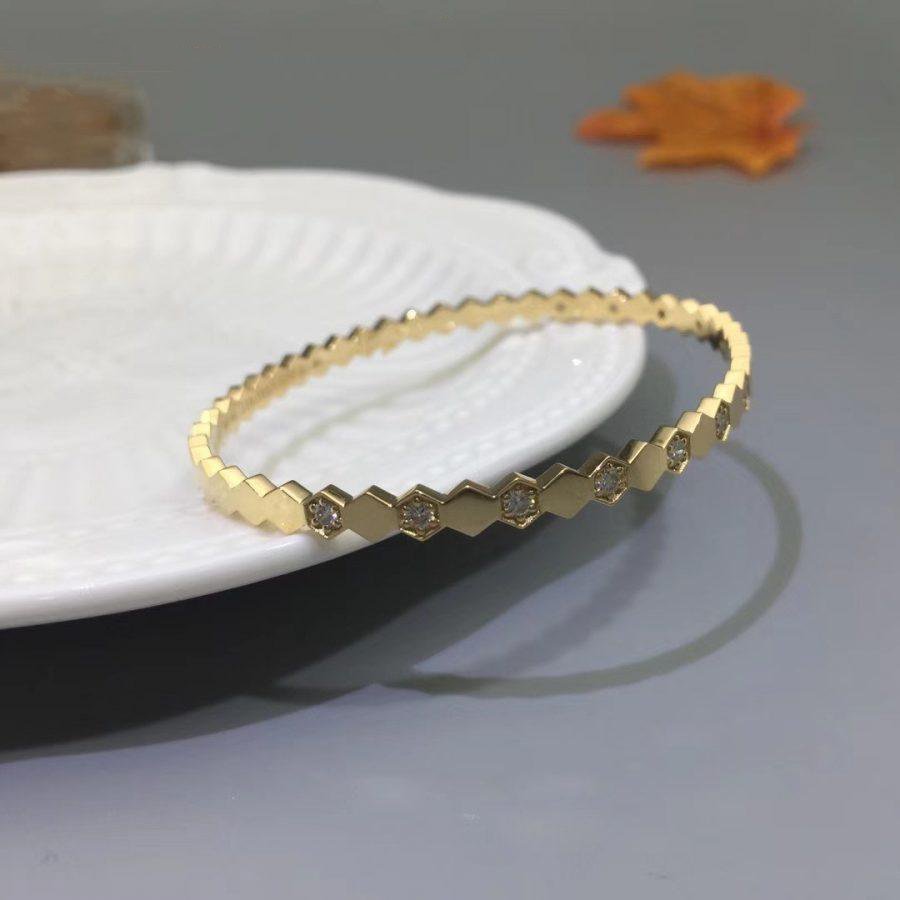 [Mystic]BEE LOVE GOLD DIAMOND BRACELET