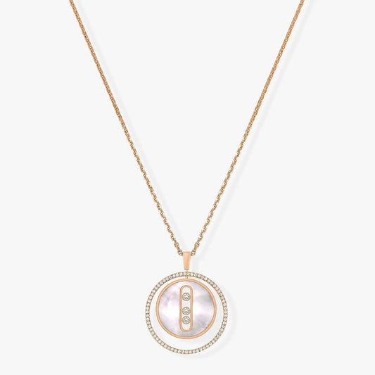 [Mystic ]Mystic  MOVE MM NACRE BLANCHE DIAMOND NECKLACE