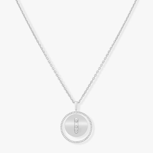 [Mystic ]Mystic  MOVE MM SILVER DIAMOND NECKLACE