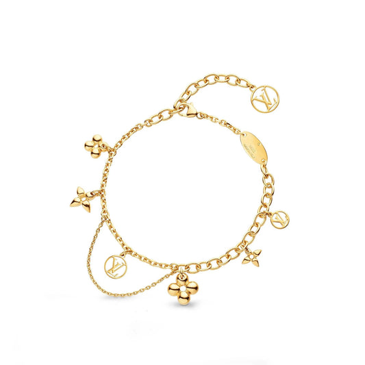 [Mystic]BLOOMING PINK GOLD MOP BRACELET