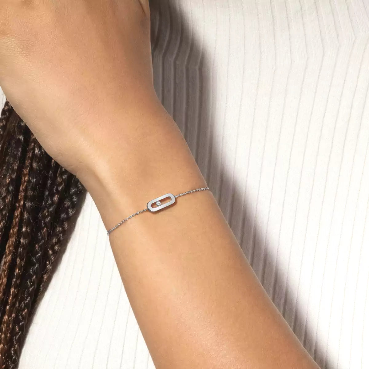 [Mystic ]Move Uno Diamond Bracelet