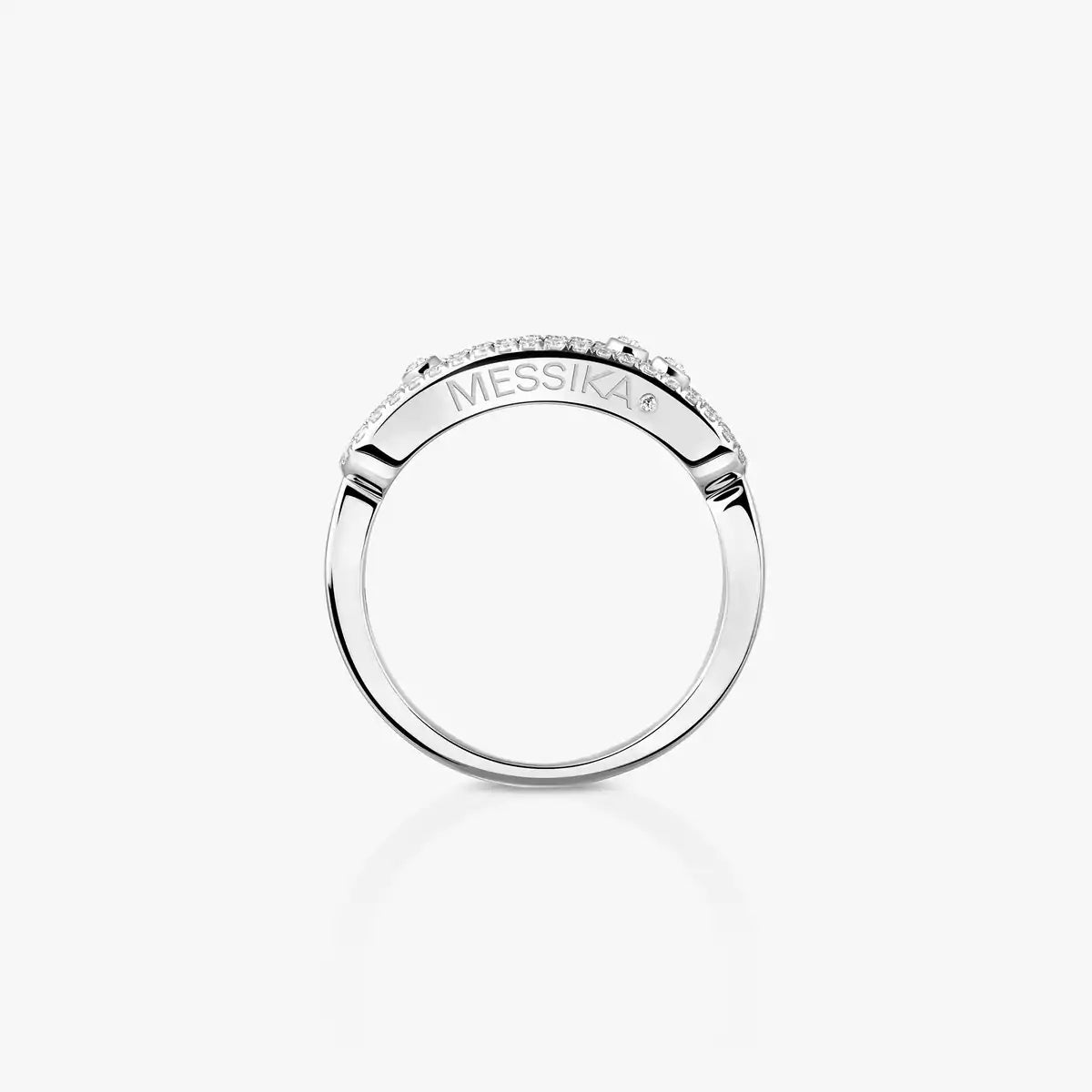 [Mystic ] Baby Move Gold Diamond Pave_ Ring