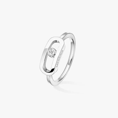 [Mystic ]Move Uno Diamond Ring in Gold