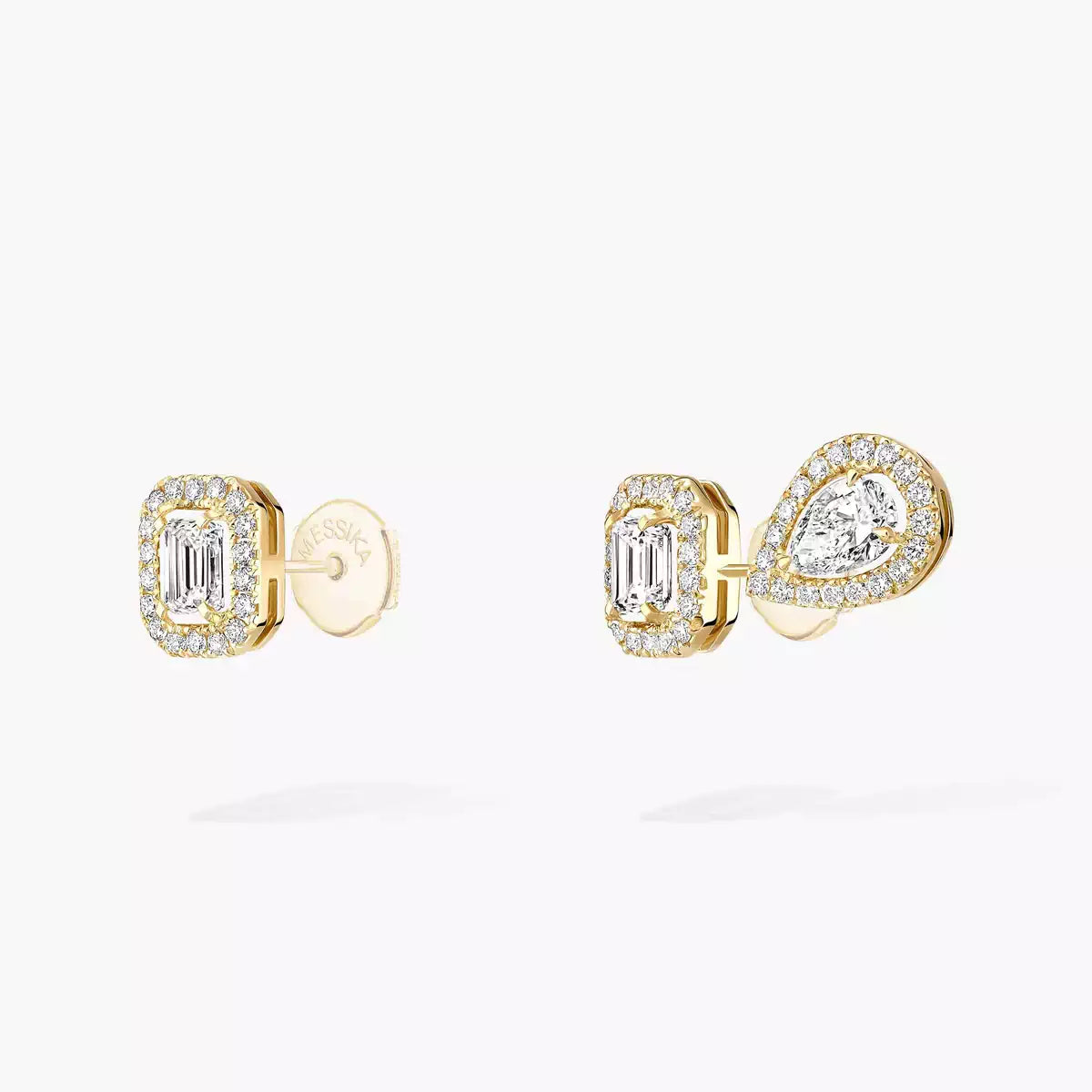 [Mystic ]Diamond Earrings 0,10ct My Twin 1+2