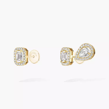 [Mystic ]Diamond Earrings 0,10ct My Twin 1+2