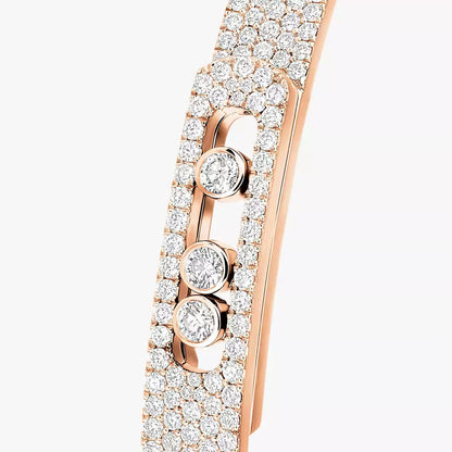 [Mystic ]Move Noa Full Pavé Diamond Bangle Bracelet