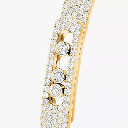 [Mystic ]Move Noa Full Pavé Diamond Bangle Bracelet