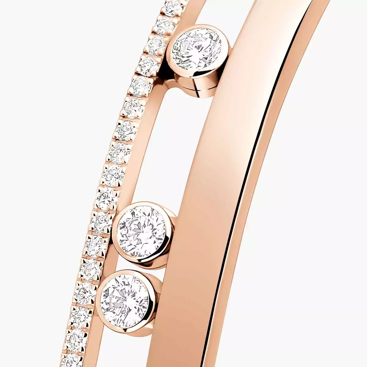 [Mystic ]Move Romane Diamond Bangle Bracelet