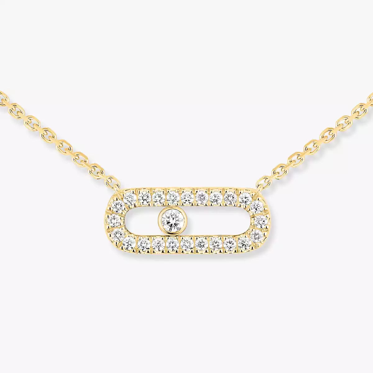 [Mystic ]Diamond Necklace Move Uno