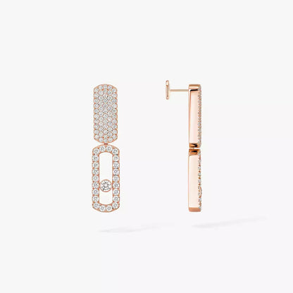 [Mystic ]Imperial Move SM Diamond Earrings