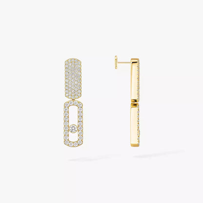 [Mystic ]Imperial Move SM Diamond Earrings